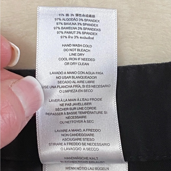 MICHAEL MICHAEL KORS / Black Dress Ankle Pants Size 4 - Picture 6 of 13